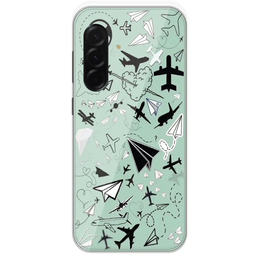 Planes - Printed Silicone Case For Samsung Galaxy A36