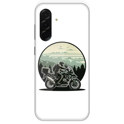 Biker - Printed Silicone Case For Samsung Galaxy A36