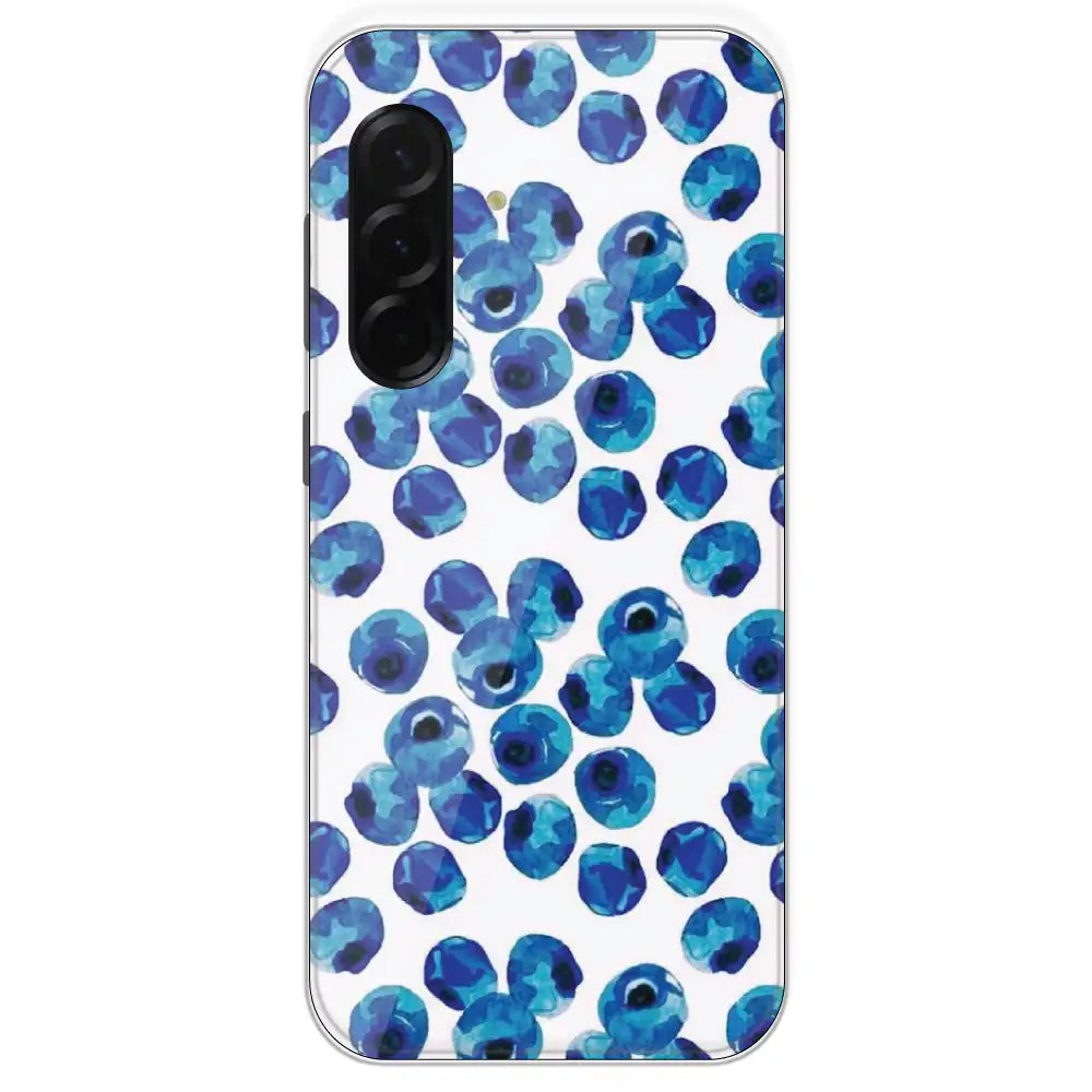 Blueberries - Printed Silicone Case For Samsung Galaxy A36