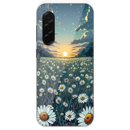 Daisy Sunset - Printed Silicone Case For Samsung Galaxy A36