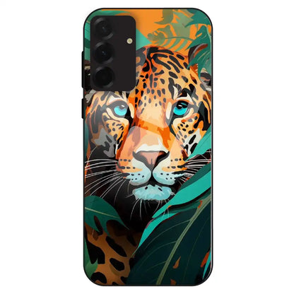 Leopard Jungle Art - Glass Case For Samsung Galaxy A36