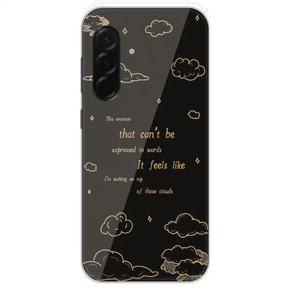 On Top Of Those Clouds - Printed Silicone Case For Samsung Galaxy A36