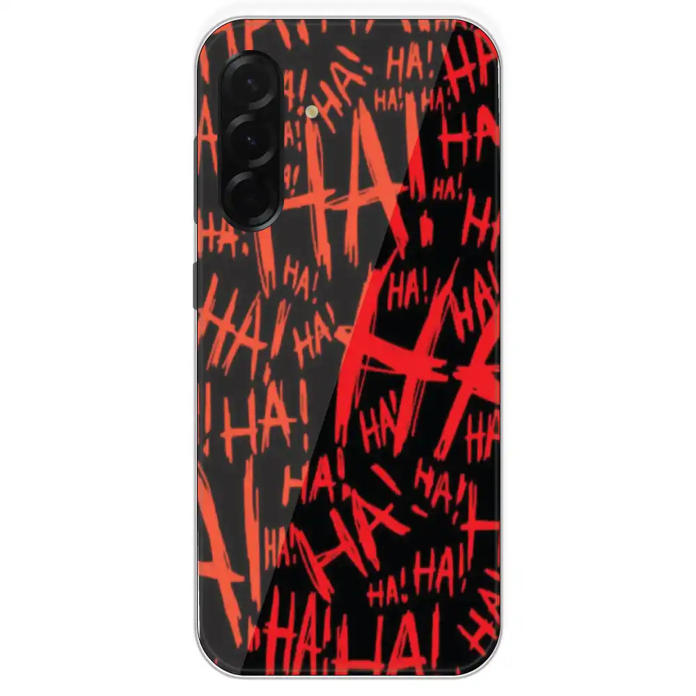 Ha ! - Printed Silicone Case For Samsung Galaxy A36