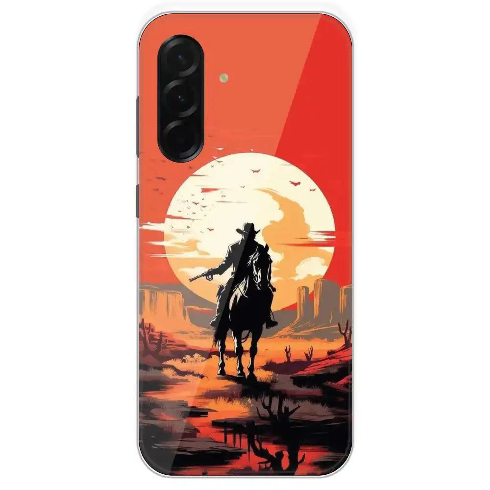 Cowboy - Printed Silicone Case For Samsung Galaxy A36