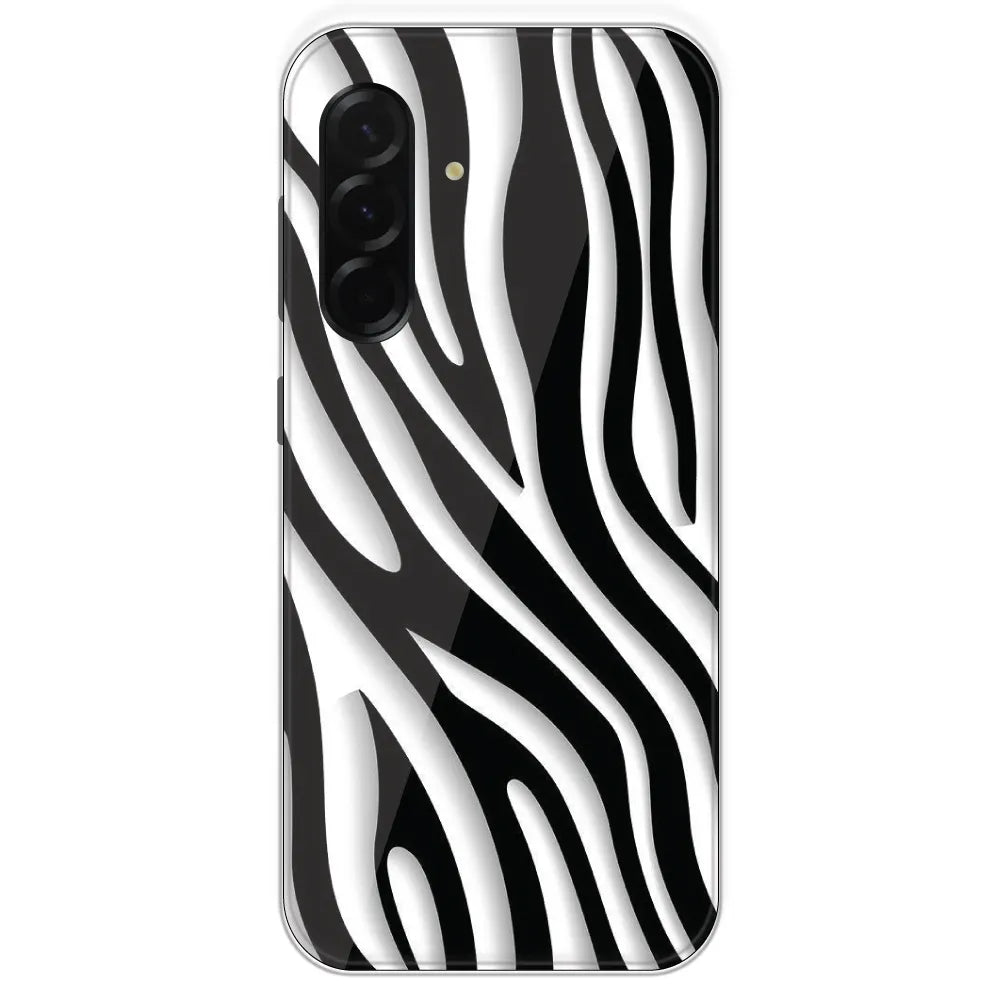 Zebra Print - Printed Silicone Case For Samsung Galaxy A36