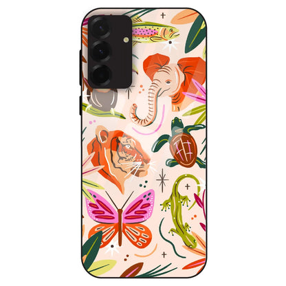 Wild Jungle Creatures - Glass Case For Samsung Galaxy A36