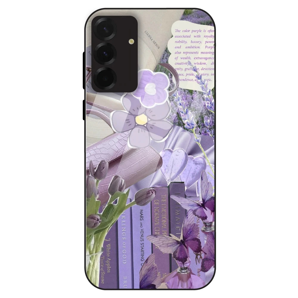 Purple Aesthetic - Glass Case For Samsung Galaxy A36