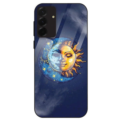Celestial Eclipse Art - Glass Case For Samsung Galaxy A36