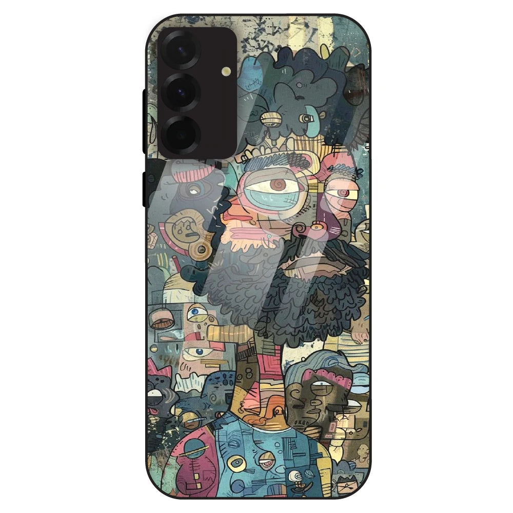 Urban Doodle Art - Glass Case For Samsung Galaxy A36