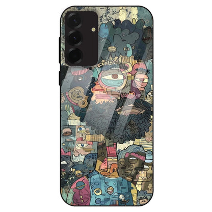Urban Doodle Art - Glass Case For Samsung Galaxy A36