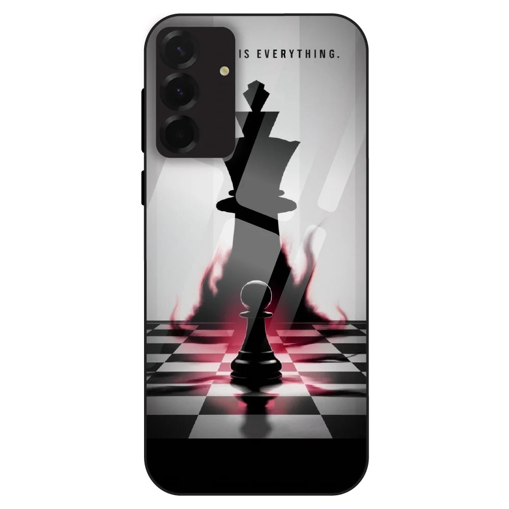 Chess Power Shadow - Glass Case For Samsung Galaxy A36