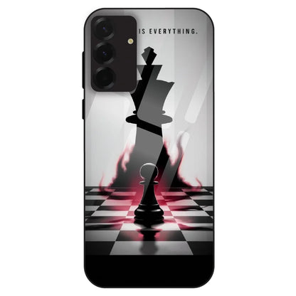 Chess Power Shadow - Glass Case For Samsung Galaxy A36