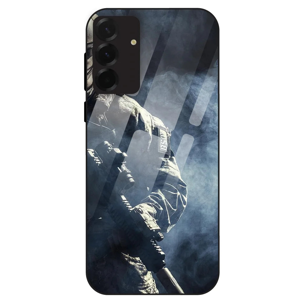 Tactical Soldier - Glass Case For Samsung Galaxy A36