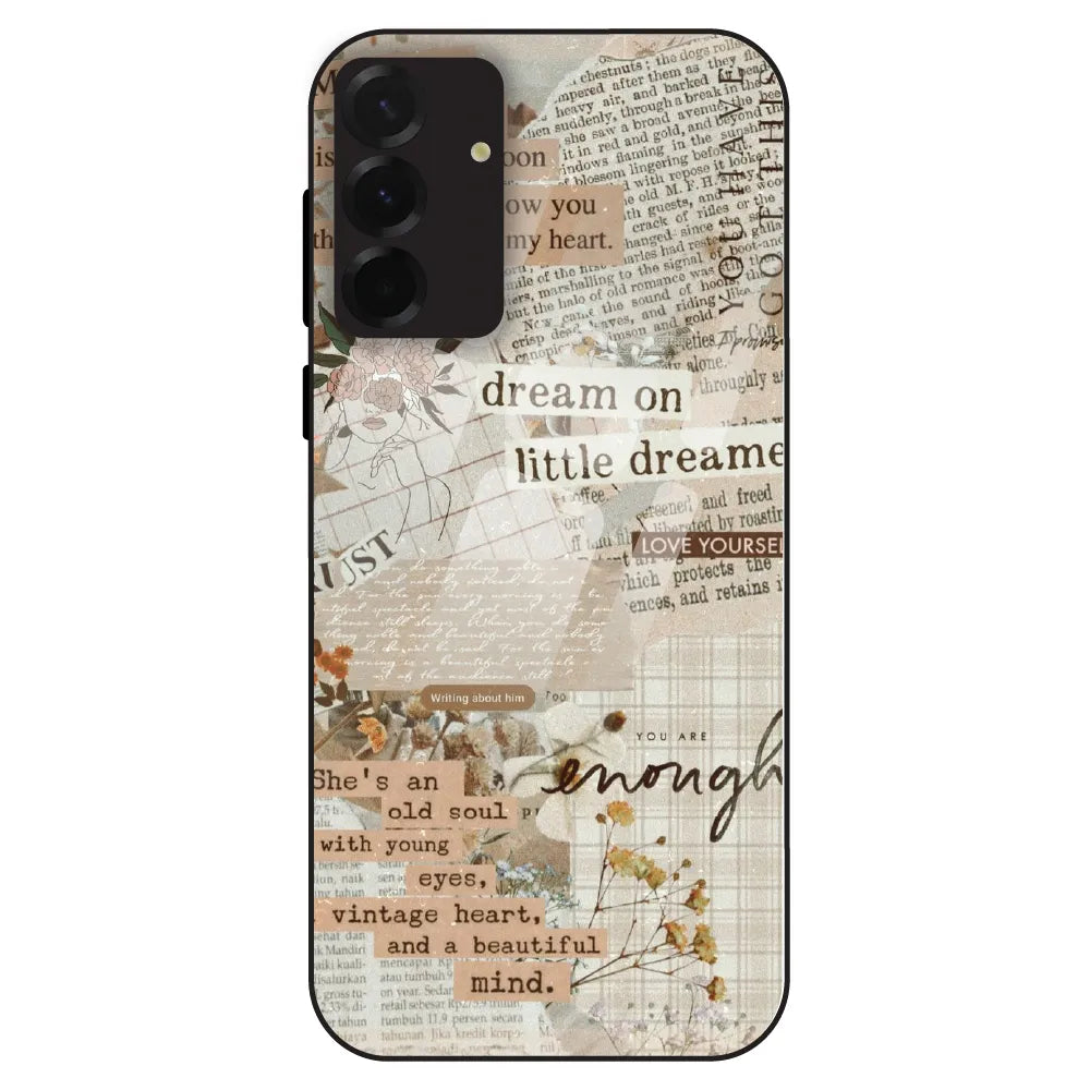 Vintage Quote - Glass Case For Samsung Galaxy A36