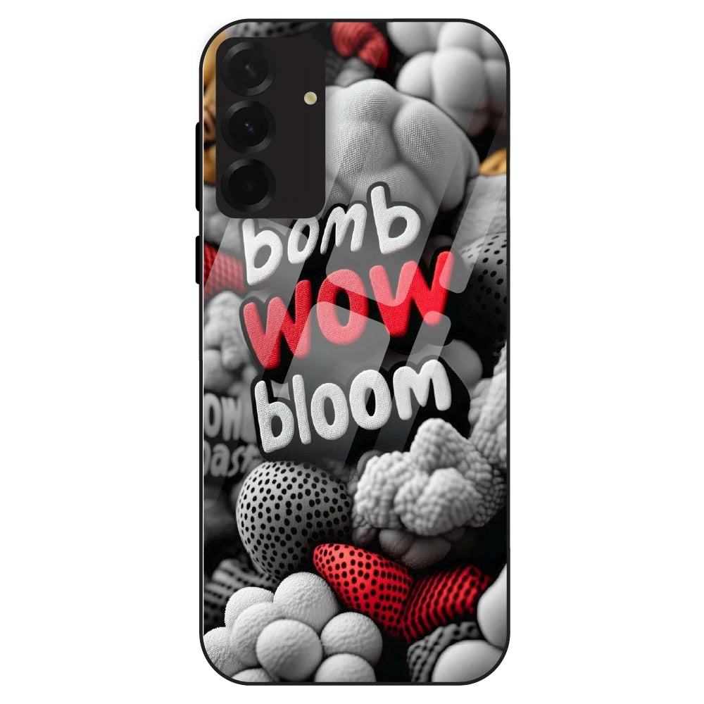 Urban Pop Text Aesthetic - Glass Case For Samsung Galaxy A36
