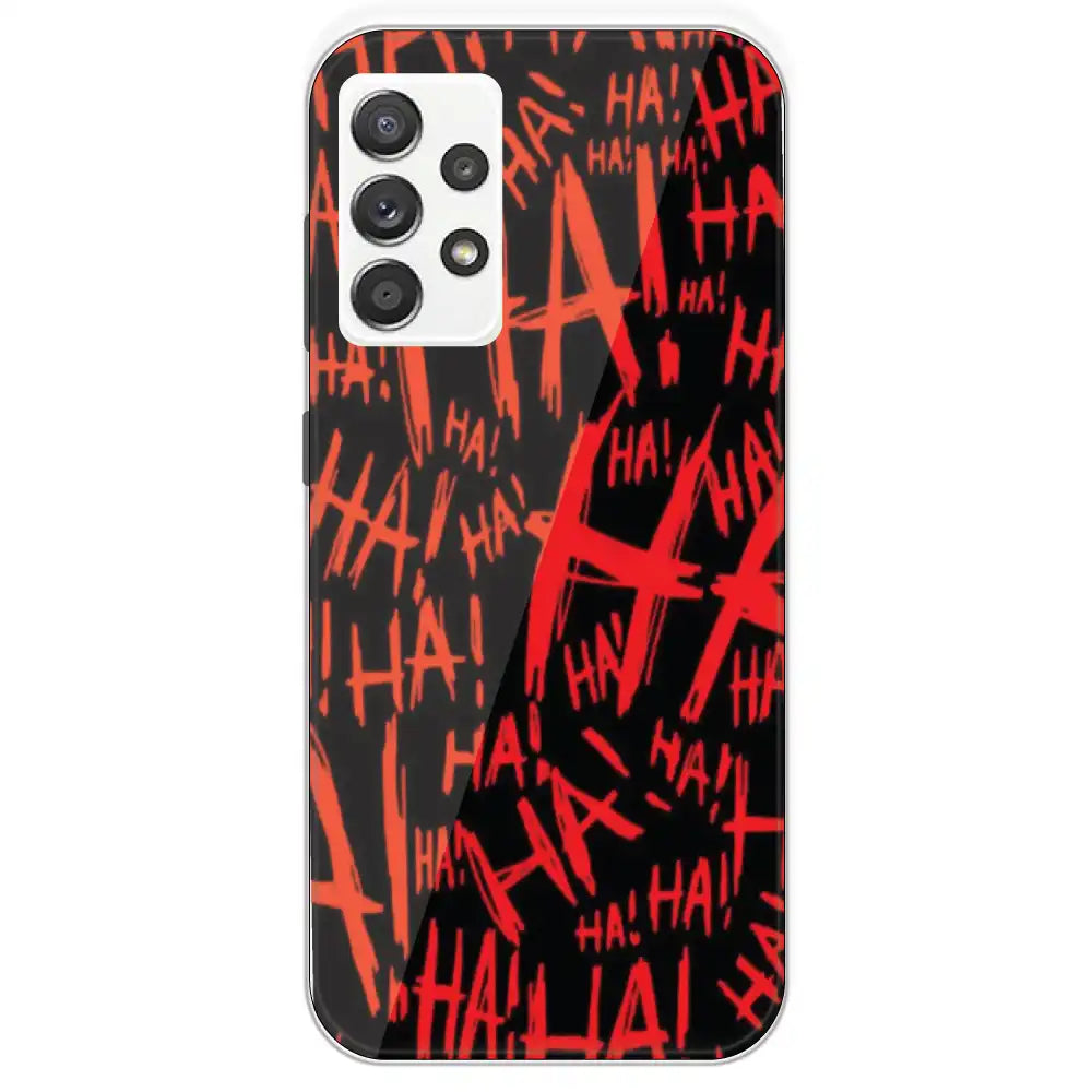 Ha ! - Printed Silicone Case For Samsung Galaxy A52