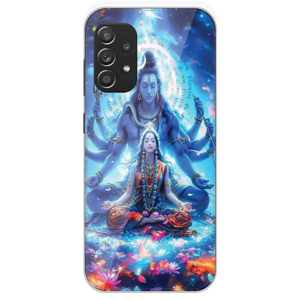 Shiv Parvati - Printed Silicone Case For Samsung Galaxy A52S