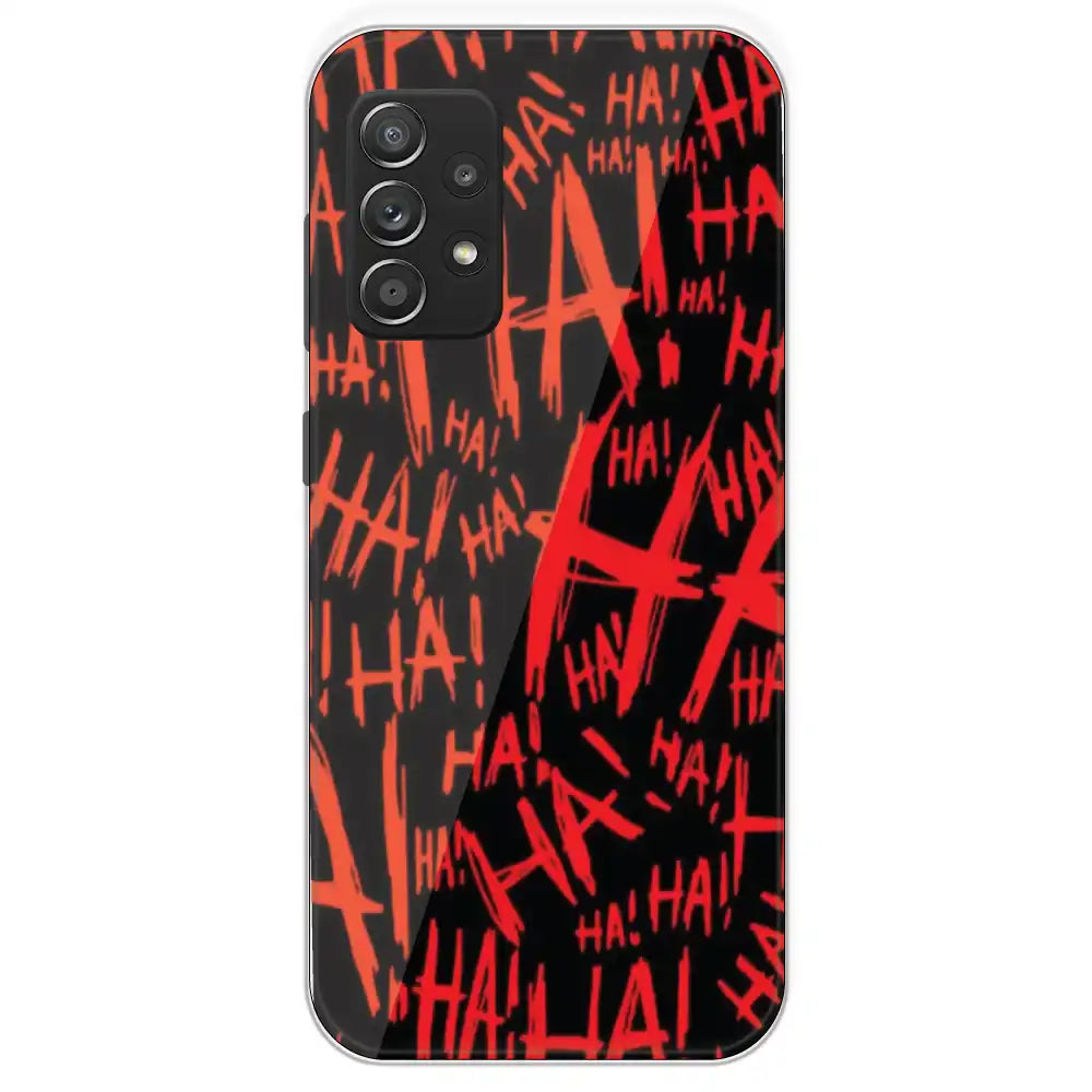 Ha ! - Printed Silicone Case For Samsung Galaxy A53