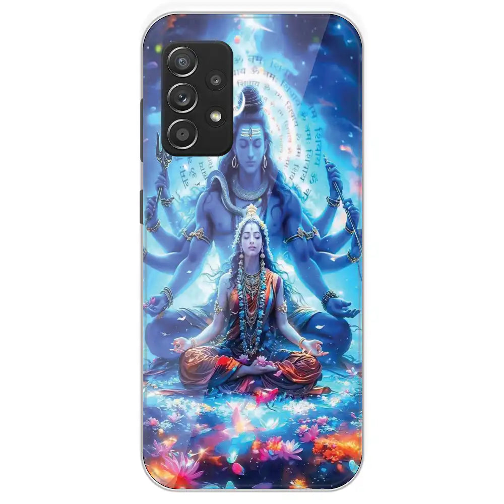 Shiv Parvati - Printed Silicone Case For Samsung Galaxy A53