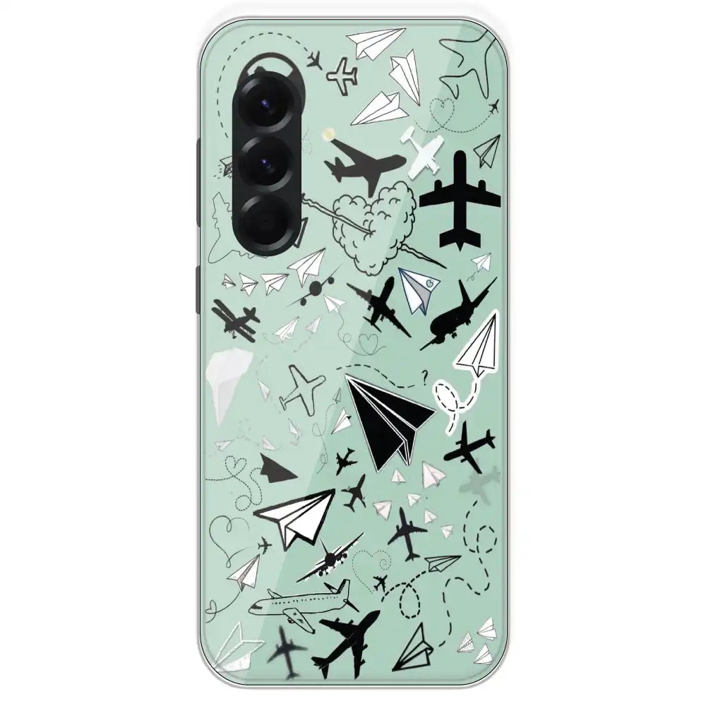 Planes - Printed Silicone Case For Samsung Galaxy A56