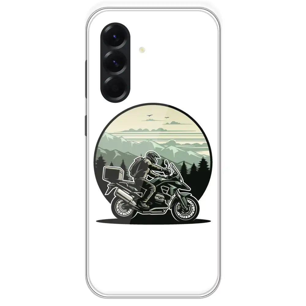 Biker - Printed Silicone Case For Samsung Galaxy A56