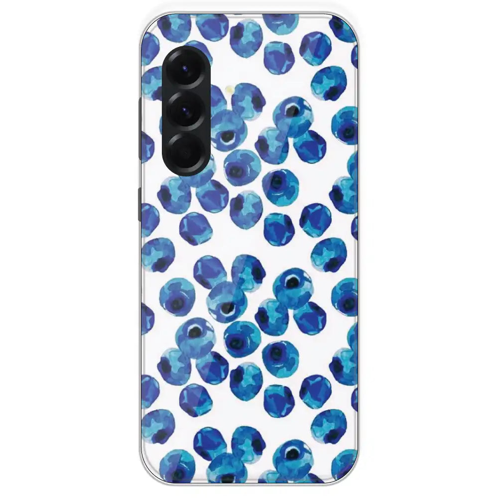 Blueberries - Printed Silicone Case For Samsung Galaxy A56