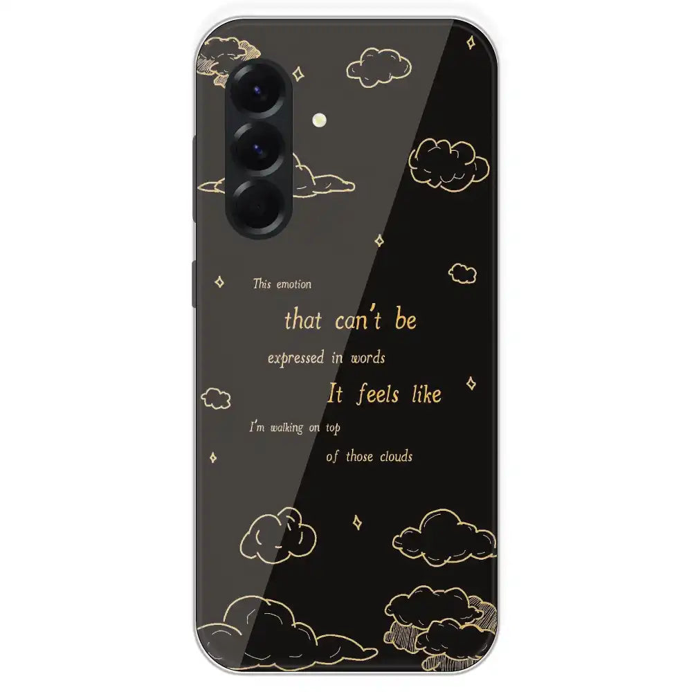 On Top Of Those Clouds - Printed Silicone Case For Samsung Galaxy A56