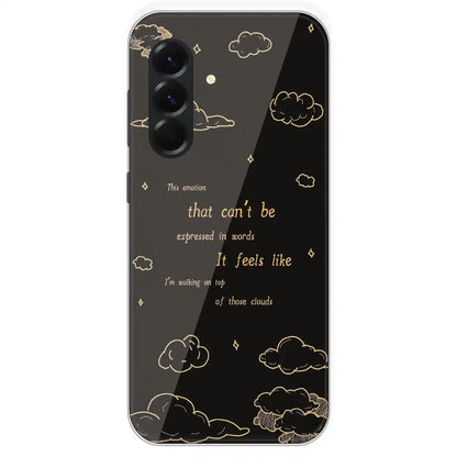 On Top Of Those Clouds - Printed Silicone Case For Samsung Galaxy A56