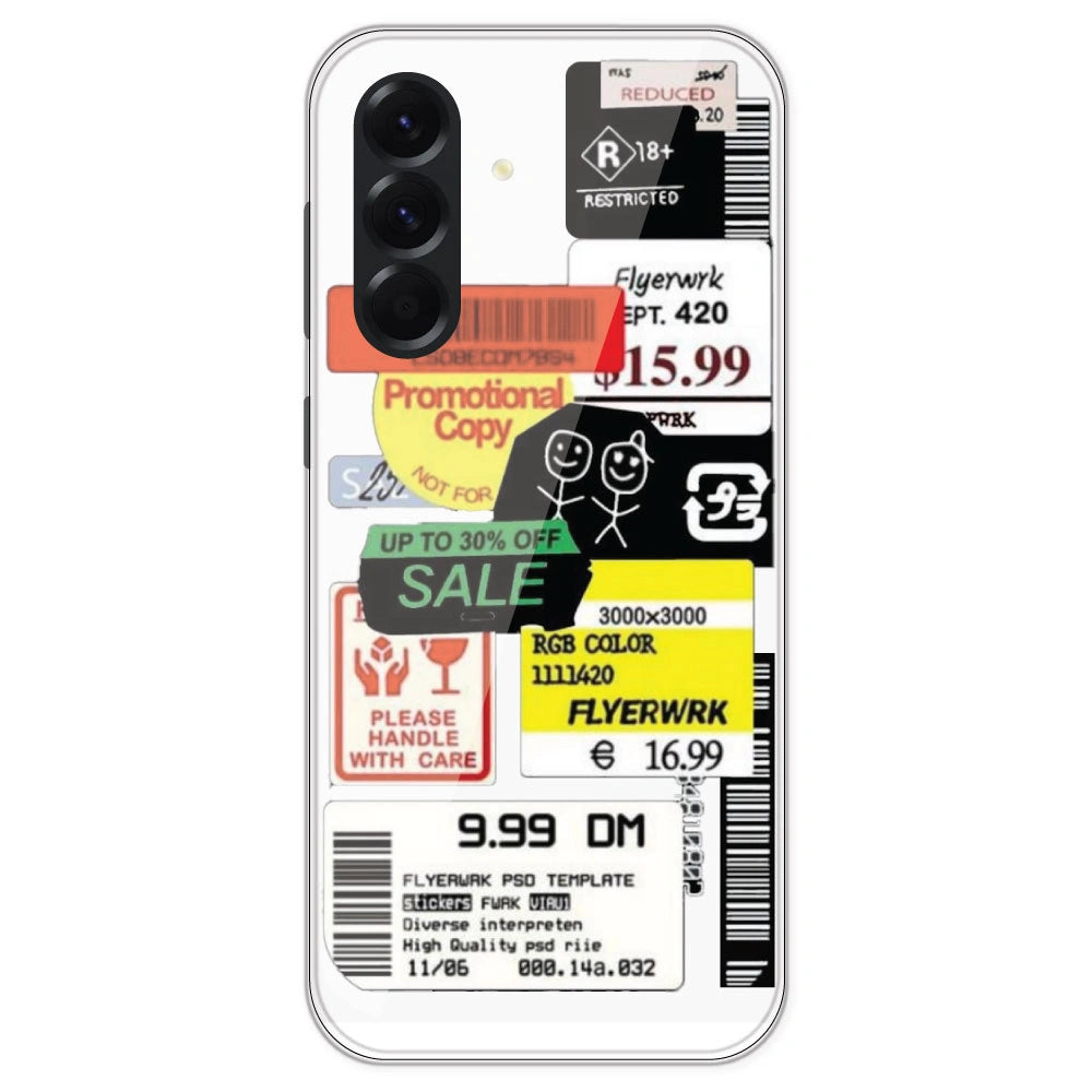 Sales - Clear Printed Silicone Case For Samsung Galaxy A56