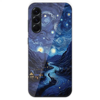 The Starry Night - Printed Silicone Case For Samsung Galaxy A56