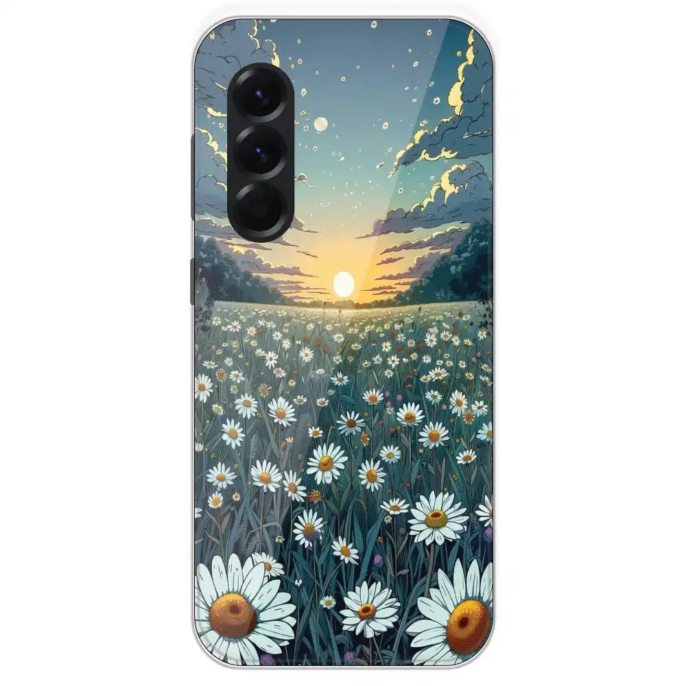 Daisy Sunset - Printed Silicone Case For Samsung Galaxy A56