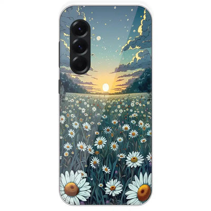 Daisy Sunset - Printed Silicone Case For Samsung Galaxy A56