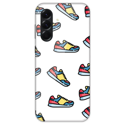 Sneakers - Clear Printed Silicone Case For Samsung Galaxy A56
