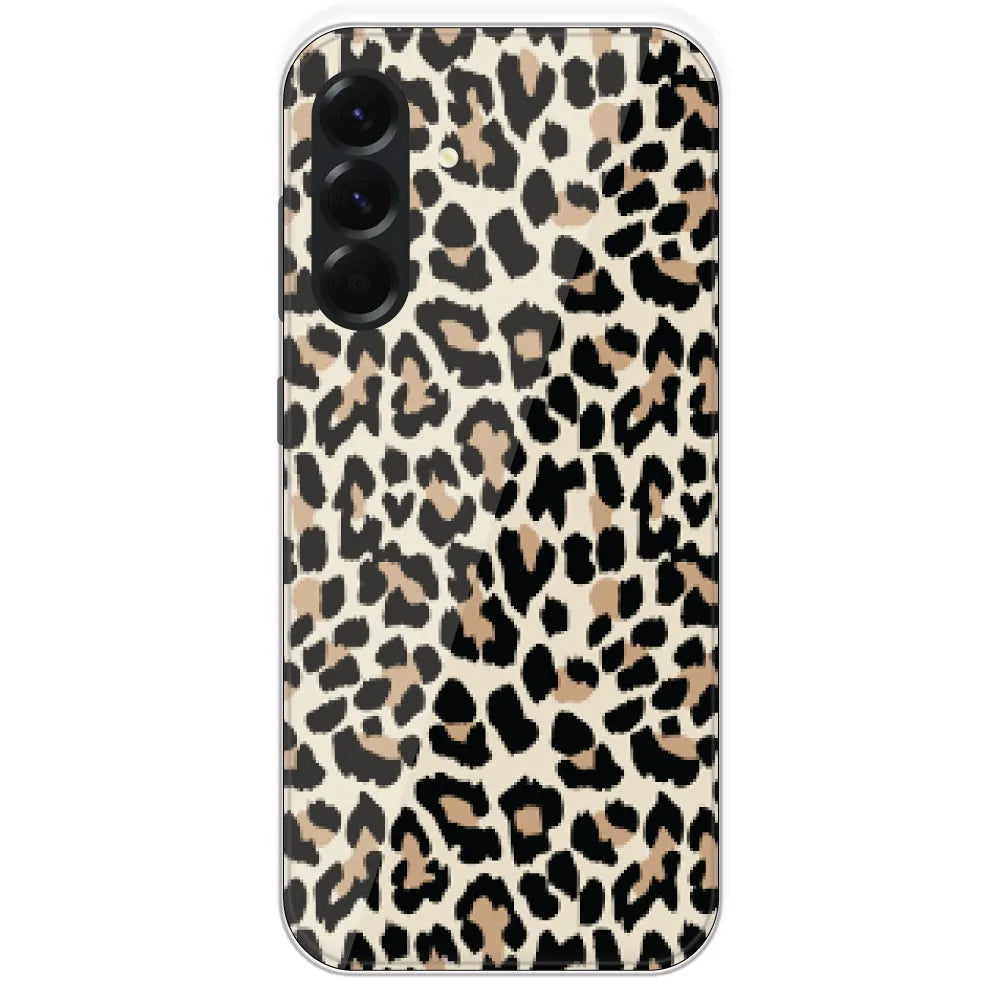 Leopard Print - Printed Silicone Case For Samsung Galaxy A56