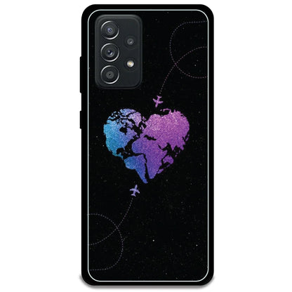 Travel Heart - Armor Case For Samsung Models Samsung Galaxy A52 5G