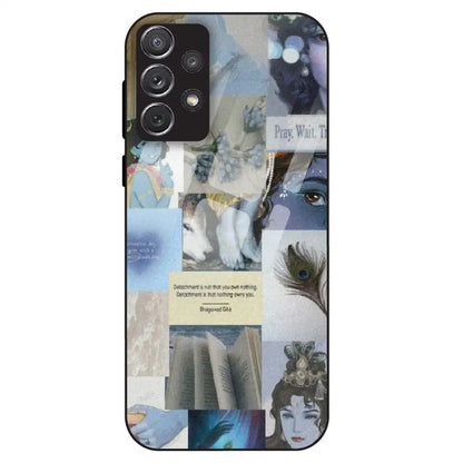 Krishna Aesthetic - Glass Case For Samsung Galaxy A72