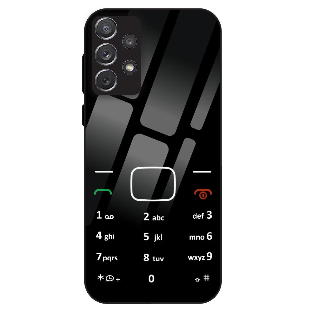 Retro Dial Pad Aesthetic - Glass Case For Samsung Galaxy A72