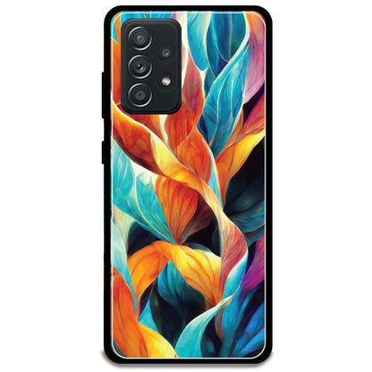 Leaves Abstract Art - Armor Case For Samsung Models Samsung Galaxy A52 5G