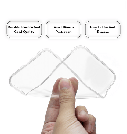 Be Happy - Clear Printed Silicone Case for Realme