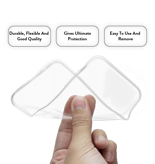 Be Happy - Clear Printed Silicone Case for Realme