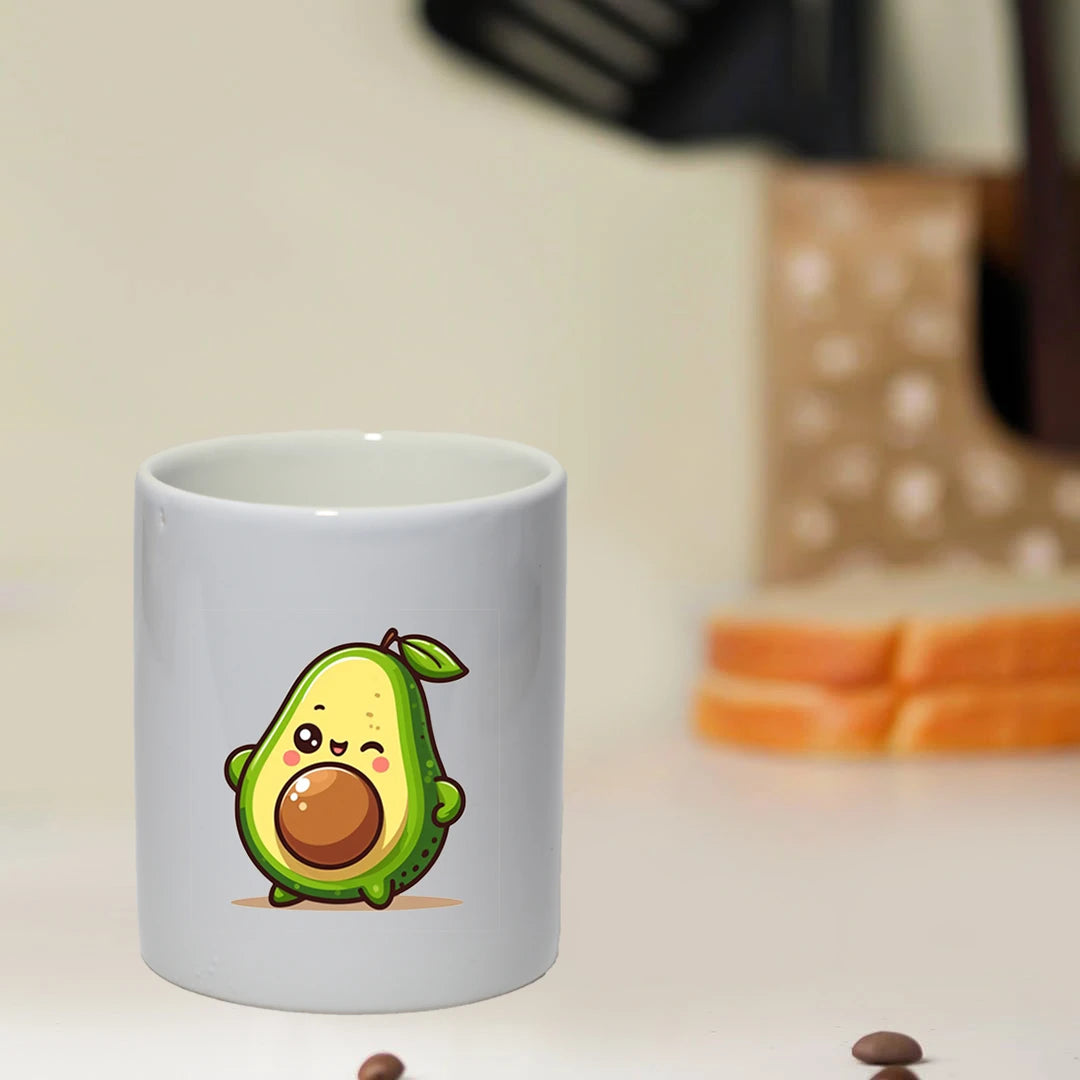 Avacado Winking - Mug Infographic