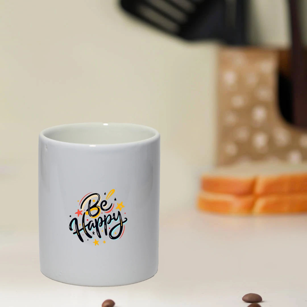 Be Happy Stars - Mug Infographic
