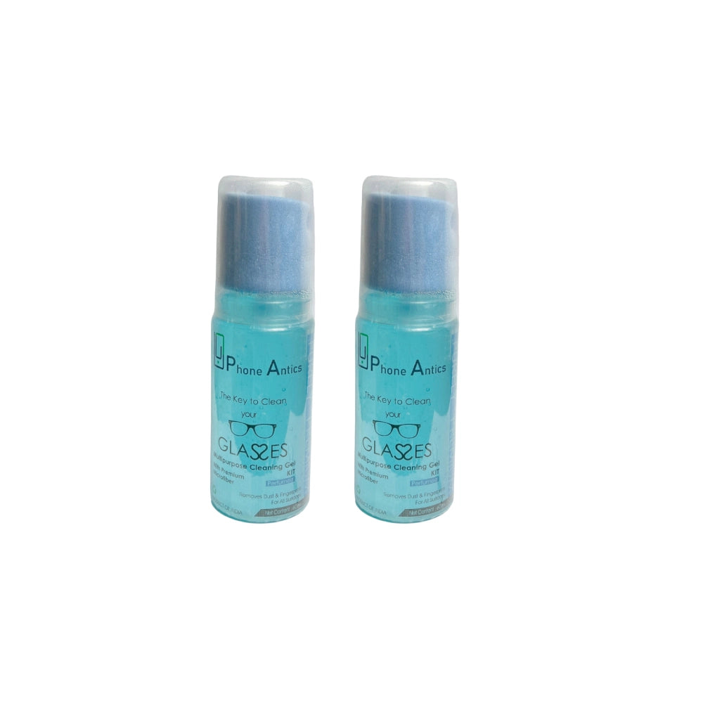 Mobile Screen Cleaning Gel With Microfiber Cloth- Aqua Breeze