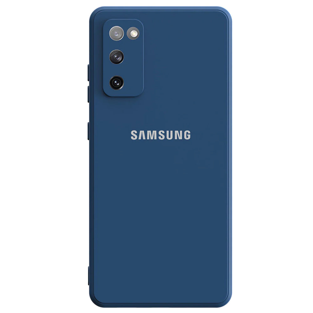 Navy Blue Liquid Silicon Case For Samsung Models