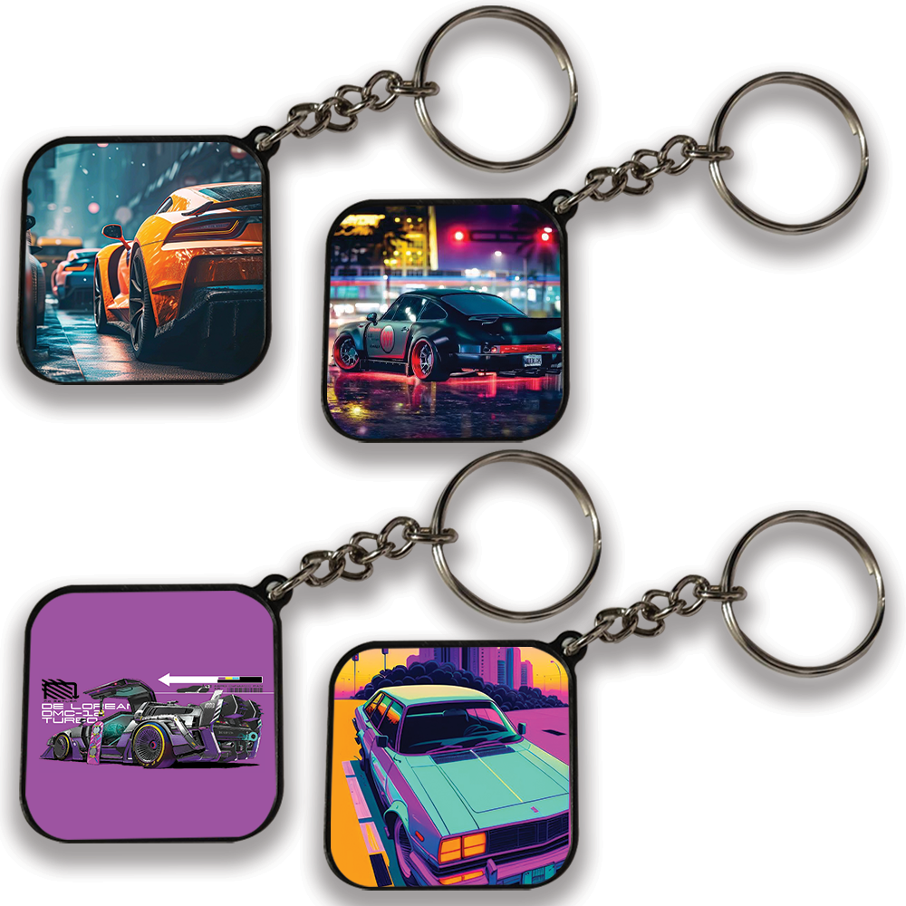 Cars - A Combo Of 4 Keychains square