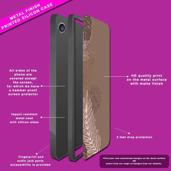 Human Cube - Glossy Metal Silicone Case For Apple iPhone Models- infographic