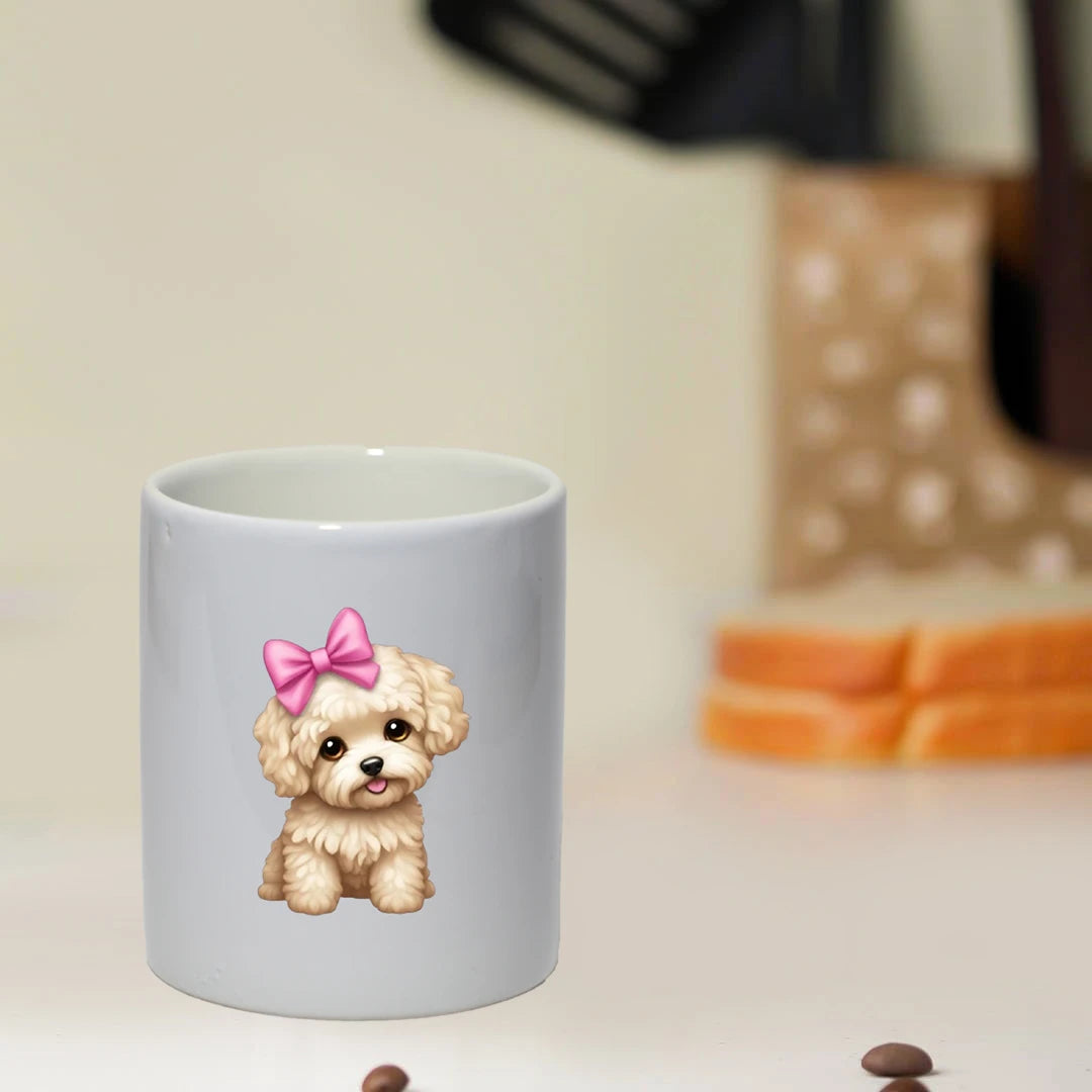 Cute Pup - Mug Infographic