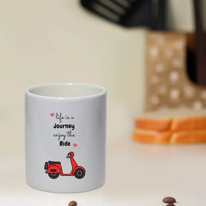 Enjoy The Ride - Mug Infographic
