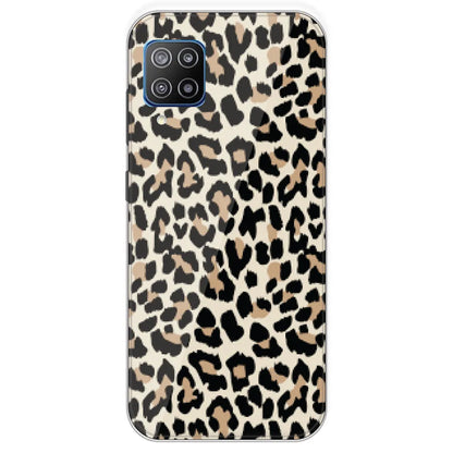 Leopard Print - Printed Silicone Case For Samsung Galaxy F12
