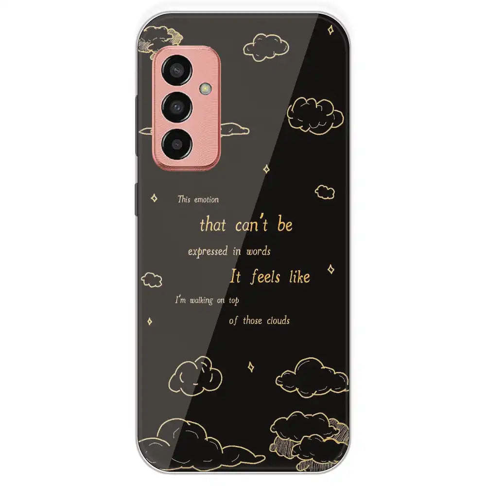 On Top Of Those Clouds - Printed Silicone Case For Samsung Galaxy F13